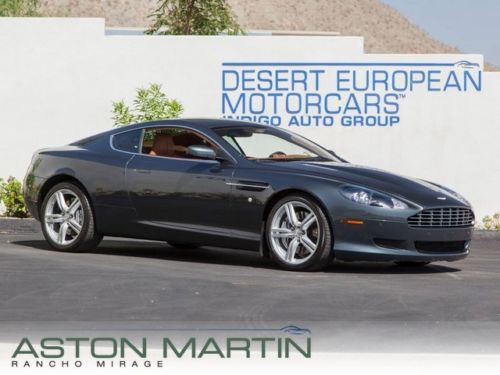 2009 aston martin db9 tempest blue sports package front parking sensors
