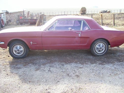 1966 ford mustang coupe for restoration