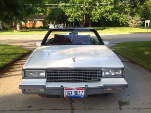 1988 cadillac deville rare convertable low miles one family owner carcraft conve