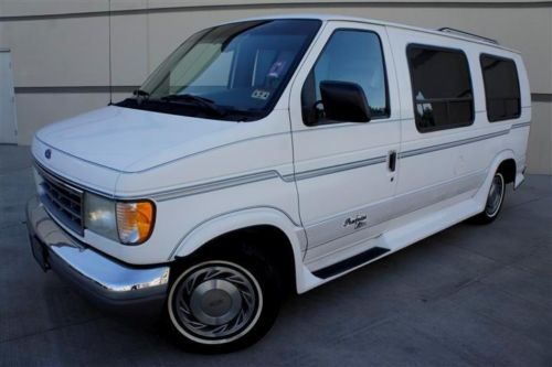Extra low miles  ford premier editions lowtop conversion van priced to sell!