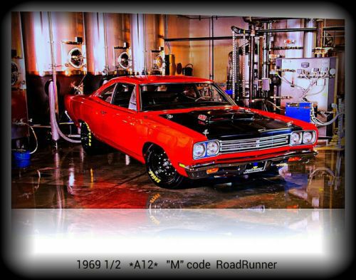 Plymouth roadrunner 1969 plymouth road runner red auto 440  six pack