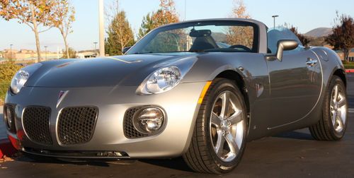 2007 pontiac solstice gxp convertible 2.0lturbo one owner carfax exceptional