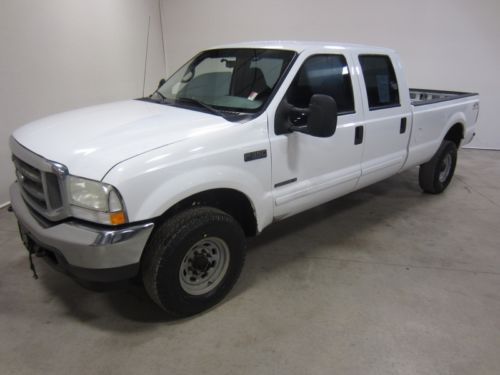 02 ford f-350 power stroke xlt 7.3l v8 turbo crew cab auto 4x4 co owned 80pix