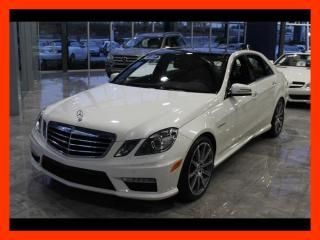 2012 mercedes-benz e63 amg diamond white panorama roof one owner