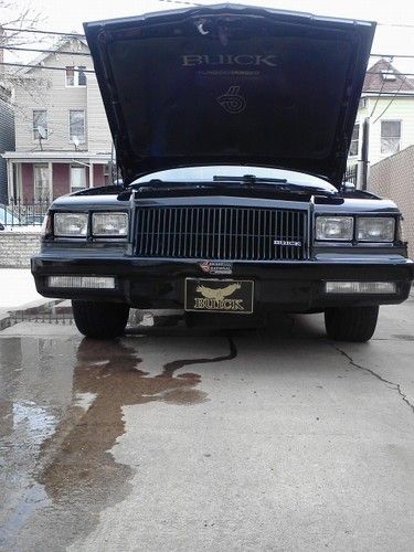 87 buick grand national in immaculate condition and with tons of power
