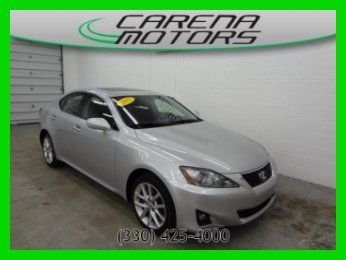 2011 lexus used is  250 awd premium factory warranty free carfax 11 is250
