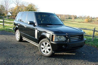 2007 land rover range rover hse/price lowered!!!!!
