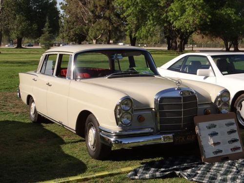 1964 mercedes-benz 220seb **ultra-rare fuel injected**rust-free california car!!
