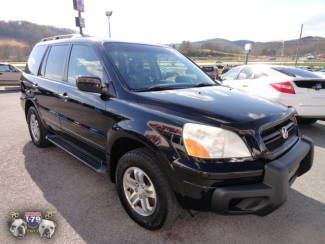 2003 honda pilot ex 4x4 awd heated leather 3rd row tow package many accessories