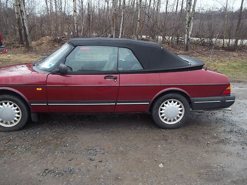 93 saab 900s convertible !!!!classic style!!! !!!!no reserve!!!!