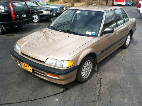 1989 honda civic lx sedan 4-door 1.5l