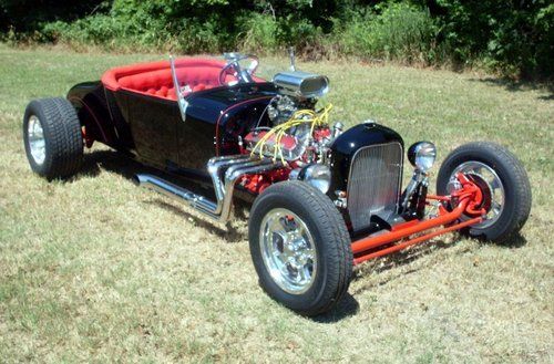 1927 ford roadster street rod with 302 ford engine and c4 ford trans, no reserve
