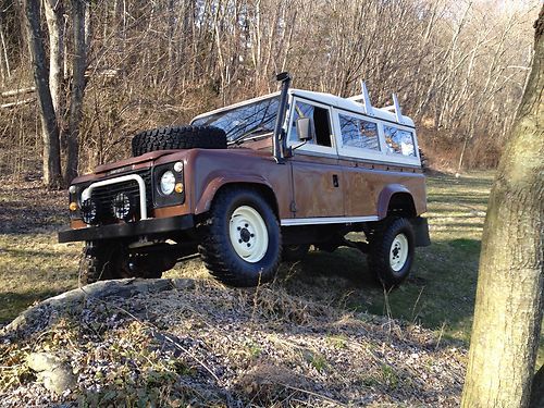1984 defender 110 diesel 5 speed only 15k on engine and trans