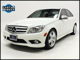 2010 mercedes-benz c300 sport loaded sunroof leather cd heated seats one owner!