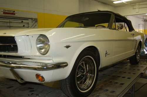 1965 ford mustang convertible, restored and ready to enjoy 289/auto orig c code