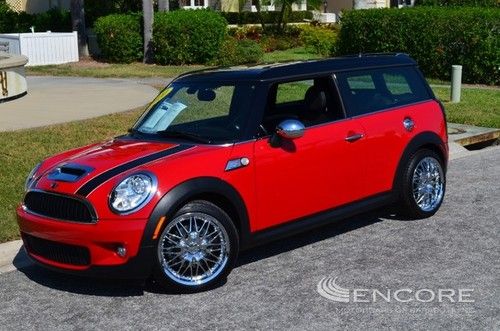 2010 mini cooper clubman s coupe**prem pack**pano roof**1 fla owner**hk sound**