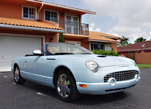 2003 ford thunderbird convertible 30 pictures  13k miles. save big!