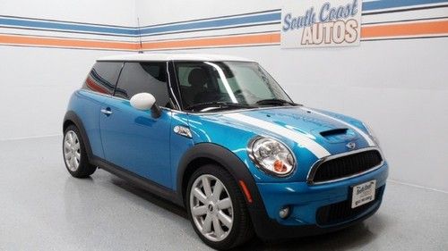 Mini cooper s manual turbo leather navigation panoramic roof warranty we finance