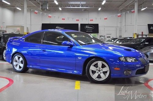 2006 pontiac gto 6.0, automatic, suede, blue interior, blaupunkt