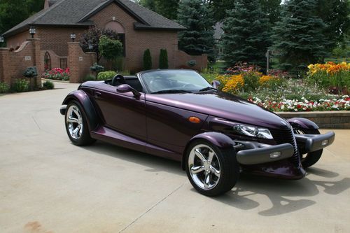 1999 plymouth prowler convertible 2-door 3.5l- mint condition