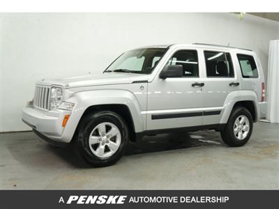 4wd 4dr sport jeep liberty sport low miles suv automatic gasoline 3.7l v6 engine