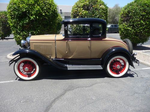 1930 ford  model a  2 dr. coupe