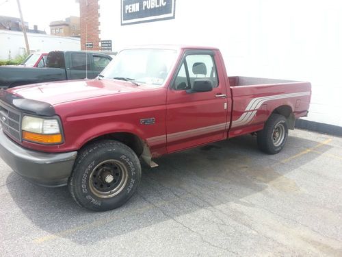 1994 ford f-150 xl standard cab pickup 2-door 4.9l only 59463 miles!!!!!!!!!!!!!