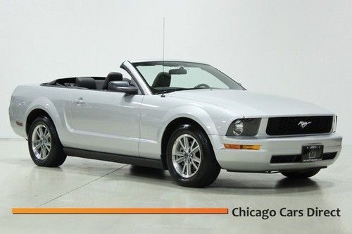 05 mustang convertible premium auto leather interior pkg side bags 23k low miles