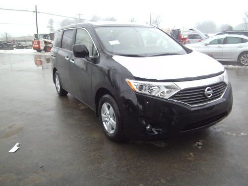 2013 nissan quest sv leather. flood salvage,non repairable, rebuildable