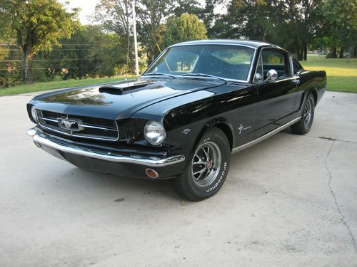 1965 ford mustang 2+2 fastback, a-code car, 289 4bbl automatic, beautiful