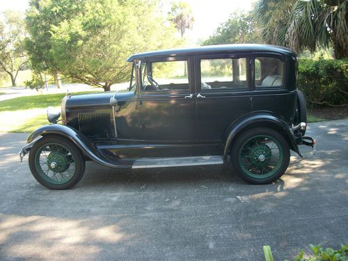 Ford model a  four door murray body