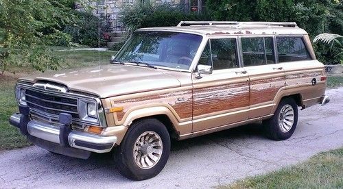 1986 jeep grand wagoneer, 1 owner, great project!