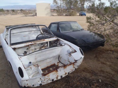 1971 white porsche 914 with engine and trance 1974 porsche parts cars vin number