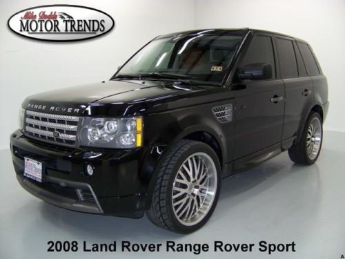 2008 land rover range rover sport supercharged navigation sunroof dual dvd 68k