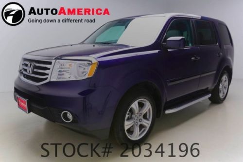 5k low one 1 owner miles 2013 honda pilot 4wd ex l heated leather satellite v6