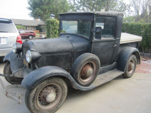 1929 ford model a pickup restoration project or street rod