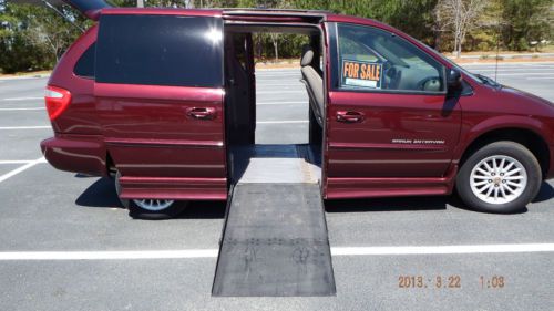 Chrysler town &amp; country lx  handicap van  power ramp low miles