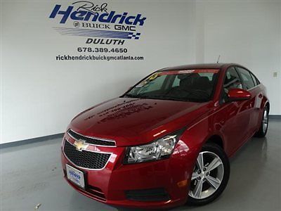 2013 chevy cruze, 2lt, low reserve, red, loaded sedan, ask about our financing
