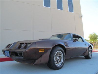 1979 pontiac trans am ta 400 4 speed one owner california blue plate no reserve!