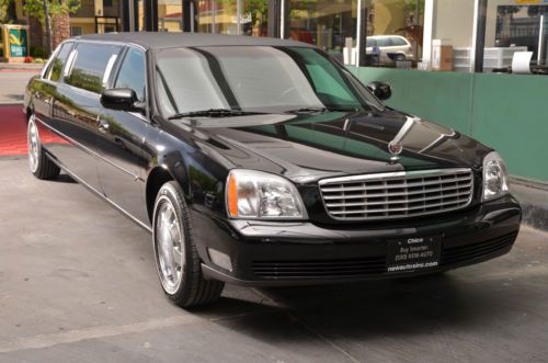 2004 krystal enterprise cadillac dts stretch limousine low miles privately owned