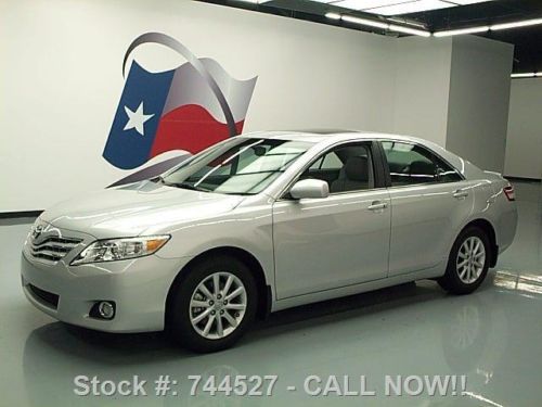 2011 toyota camry xle sunroof nav htd leather 46k miles texas direct auto