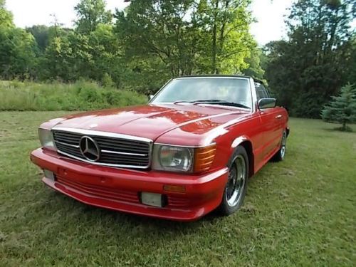 1985 mercedes 280sl 5 speed with lorinser package - low miles