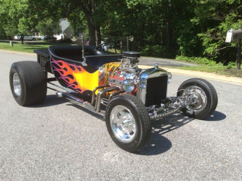 1923 ford roadster t bucket, hot rod, street rod, traditional, flames, rat rod