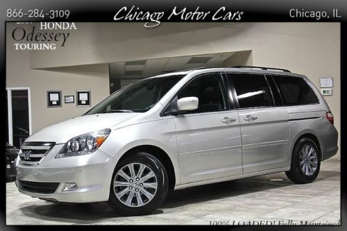 2007 honda odyssey touring navigation rear entertainment system fully loaded wow