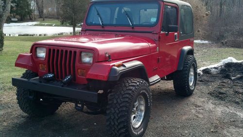 1990 jeep wrangler 2 dr. 4wd 5 speed