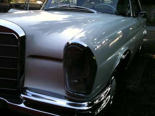 1966 mercedes-benz 250se opera coupe 2-door, beautiful car! heckflosse fintail