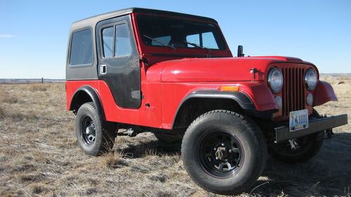 Sweet little red jeep cj5 - excellent condition runs great - no reserve!