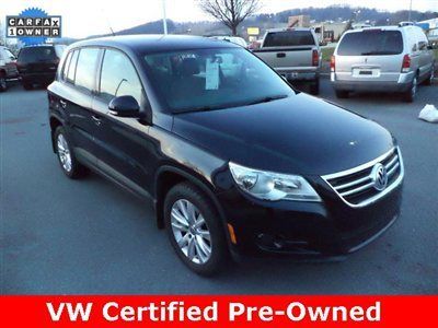 2009 vw tiguan  6 speed manual  cerified pre-owned cd player front wheel drive