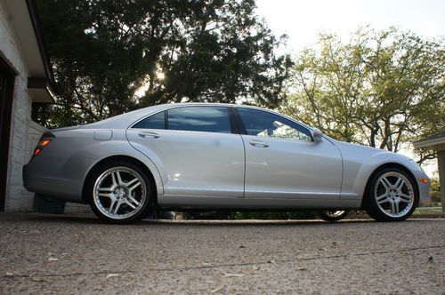 2007 mercedes-benz s550 low miles staggered wheels new tires *** no reserve ***
