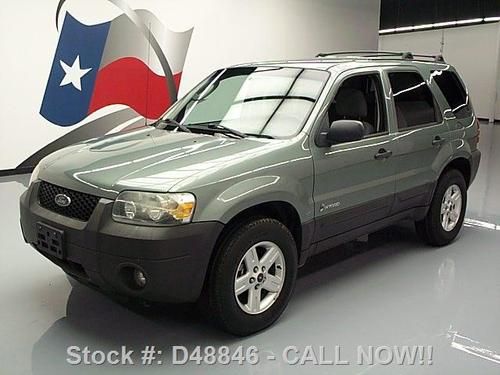 2006 ford escape hybrid awd cruise ctrl roof rack 57k  texas direct auto